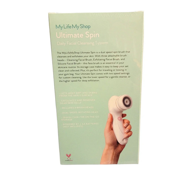 My Life My Shop Ultimate Spin Daily Facial Cleansing System New Pink - Picture 5 of 12